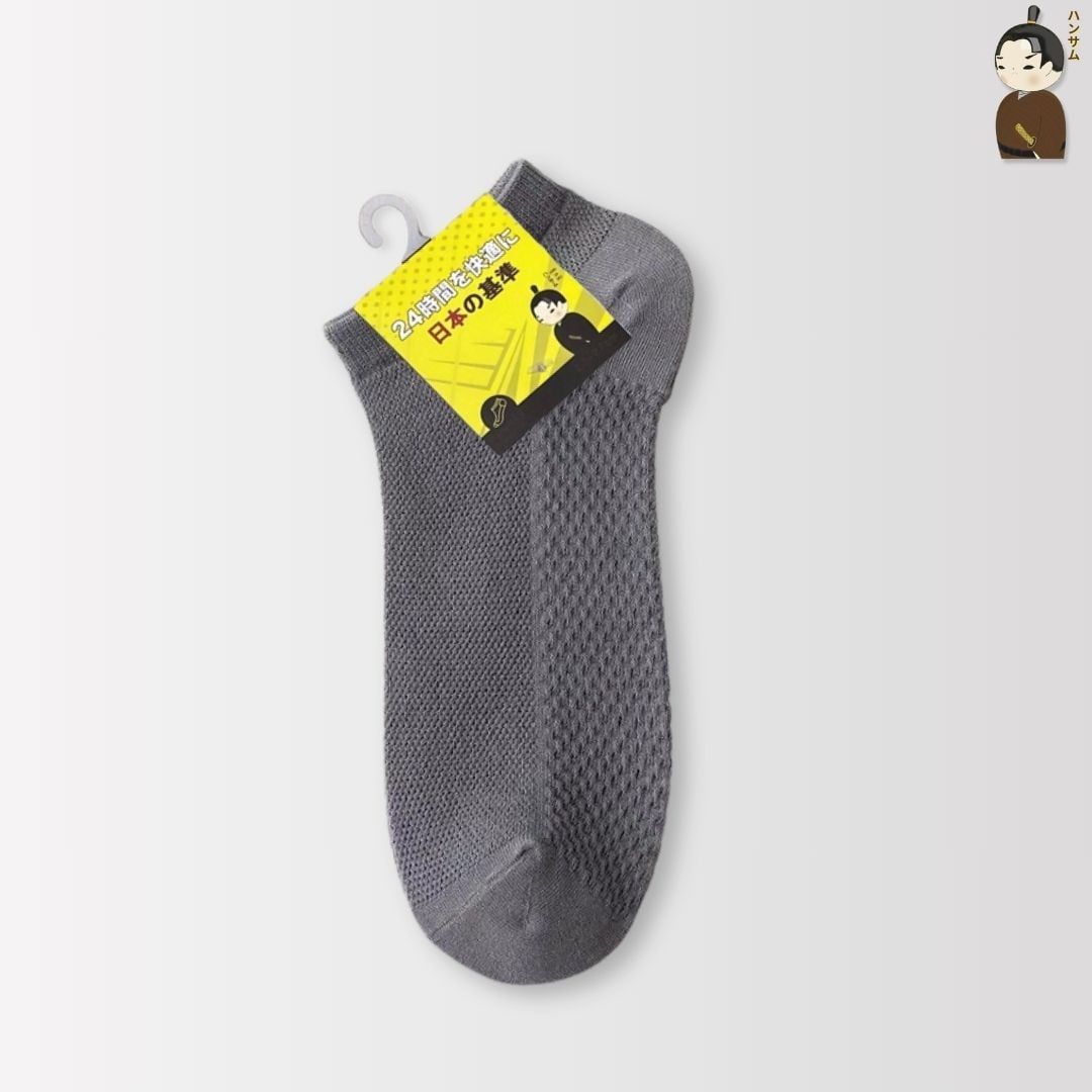  Combo 6 Đôi Vớ Daily Sock Bg14 Iron Grey - Hansamu Shinobi 