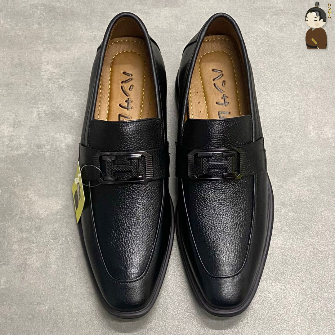  Hansamu Shin - 6cm Elevator Loafers DGD15 Black 