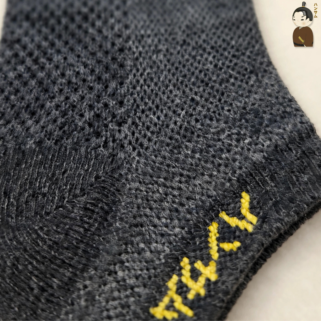  [Combo 15 đôi] Vớ Hansamu Shinobi active sock VNS01 D.Grey 