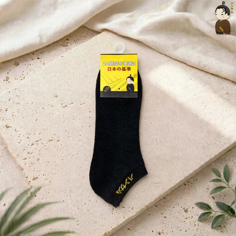 Hansamu Shinobi - Daily Sock VNS01 Black