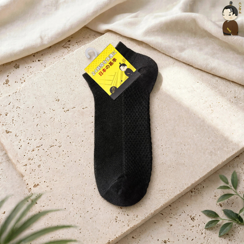 Hansamu Shinobi - Daily Sock BG14 Black