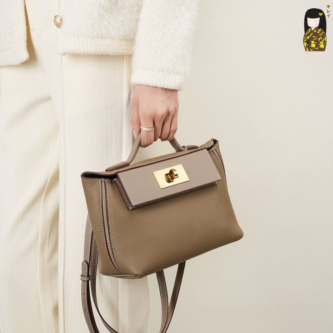  Kirei Lumi - Crossbody Bag BGB04 D.Grey 