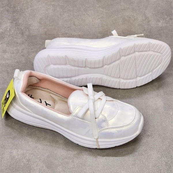  Kirei Hime - Walk Sneakers BG08 White Camo - Giày Thể Thao Nữ Phong Cách Nhật - Đế Phylon siêu nhẹ 