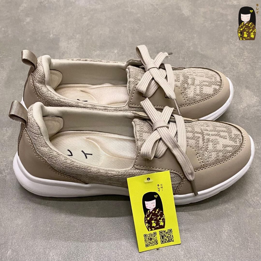  Giày đi bộ nữ Kirei Hime BG07 màu Be 