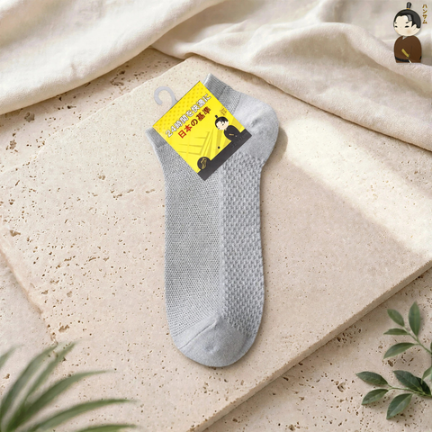 Hansamu Shinobi - Daily Sock BG14 Grey