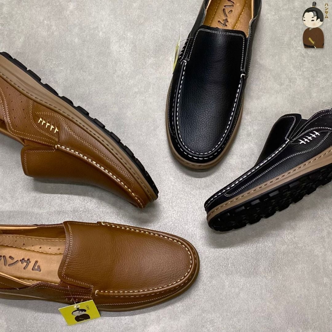  Hansamu Zen - Office Loafers DGD05 Black 