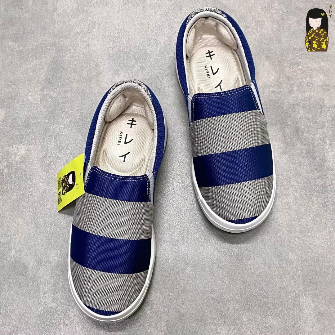  Kirei Nintai - Walk Slip-On KH2 Grey Blue 