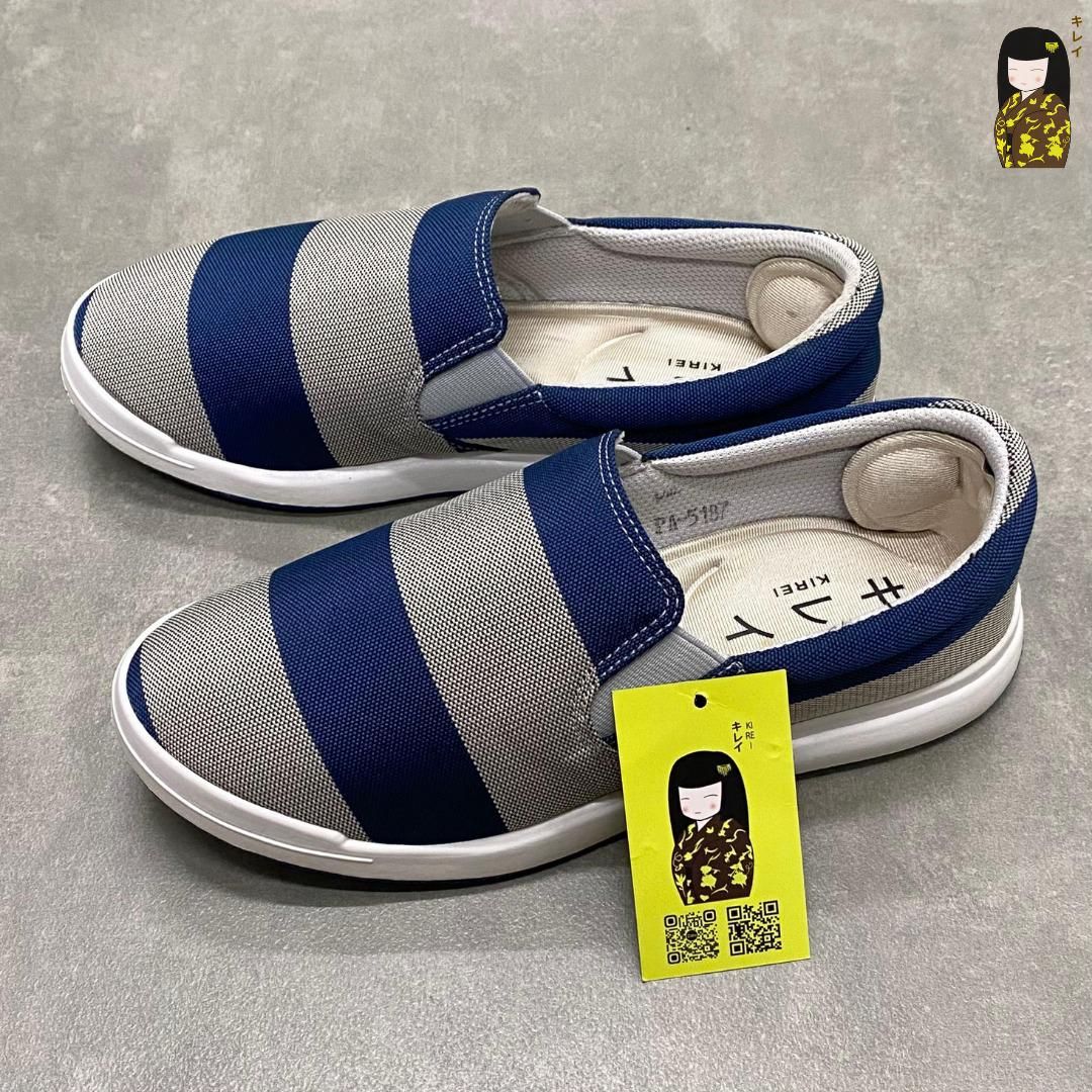  Kirei Nintai - Walk Slip-On KH2 Grey Blue 