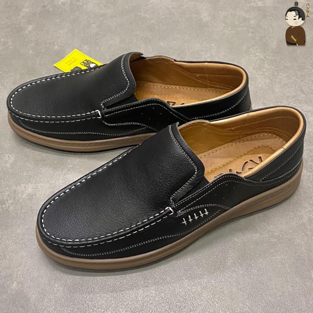  Hansamu Zen - Office Loafers DGD05 Black 