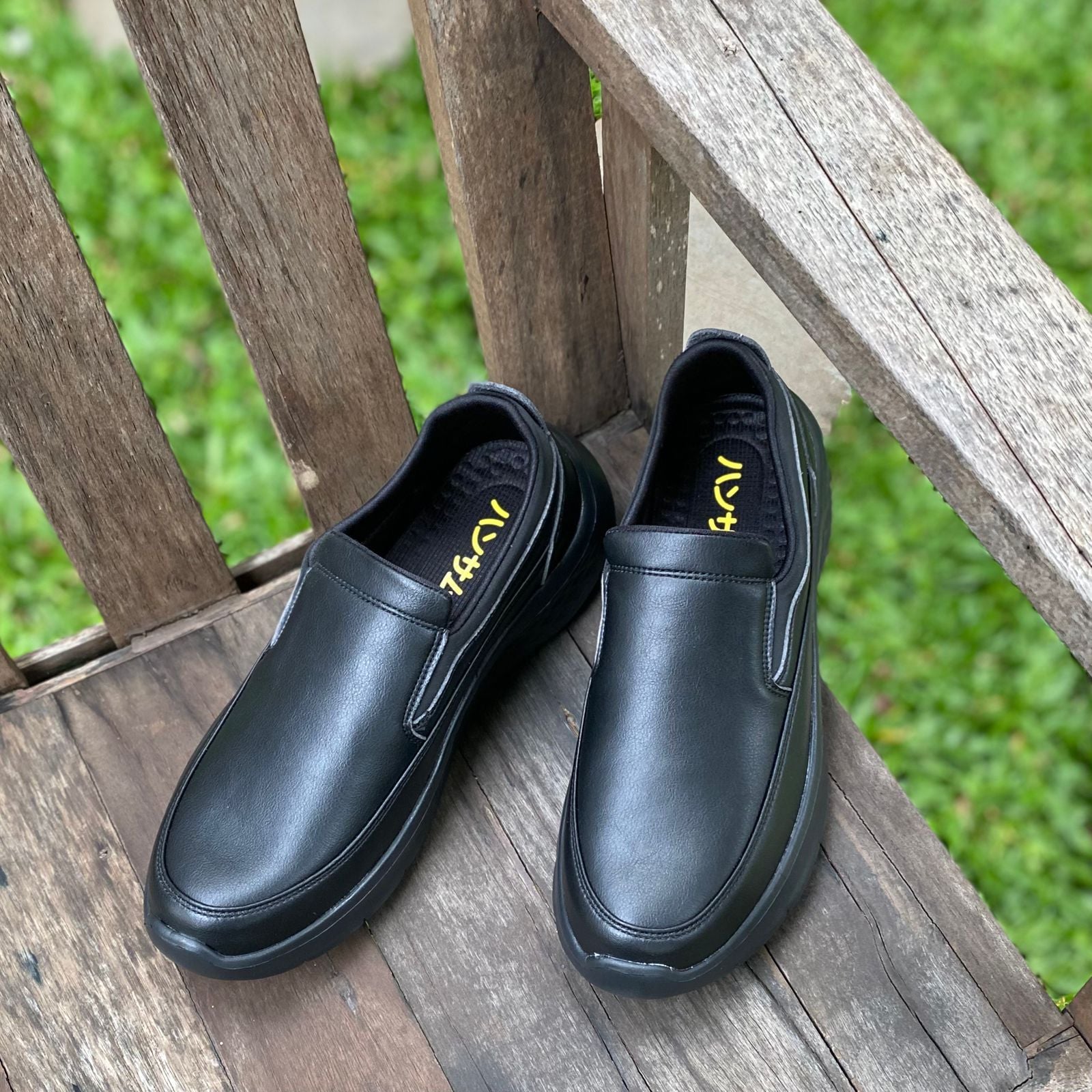  Hansamu Jin - Walk Slip-On BG11 Black 