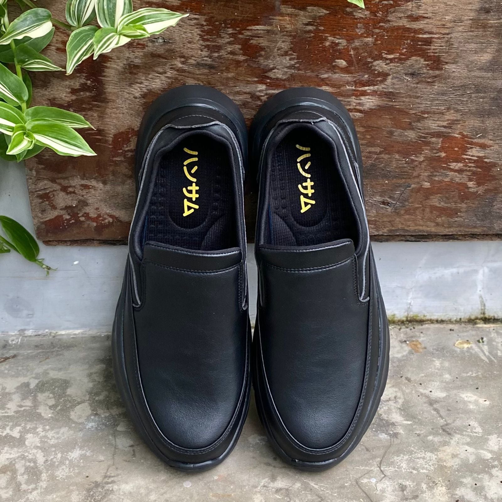  Hansamu Jin - Walk Slip-On BG11 Black 