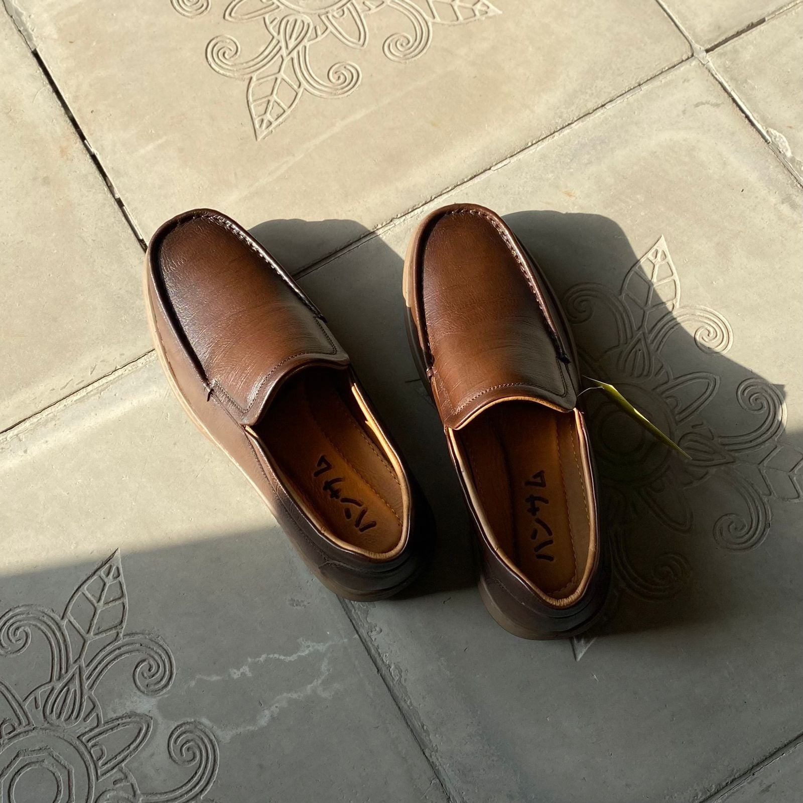  Giày Loafer Nam Công Sở Hansamu Zen DGD03 Nâu - Da Bò, Đế Phylon Siêu Nhẹ 