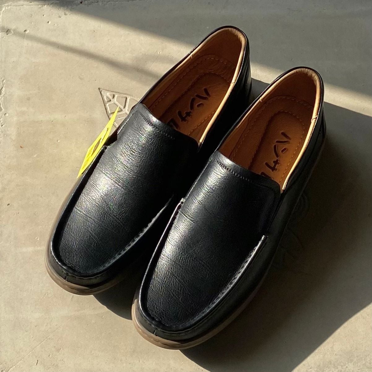  Giày Loafer Nam Công Sở Hansamu Zen DGD03 Đen - Da Bò, Đế Phylon Siêu Nhẹ 