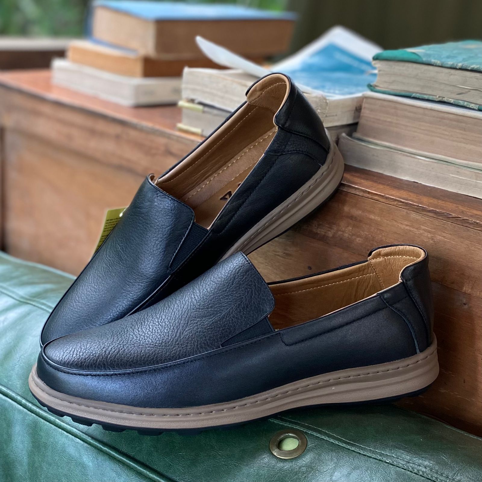  Hansamu Zen - Office Loafers DGD4 Black 