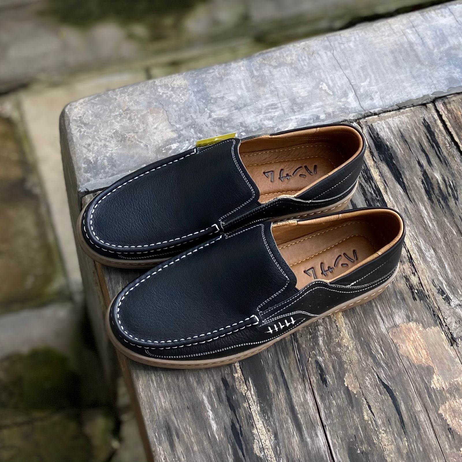  Hansamu Zen - Office Loafers DGD05 Black 