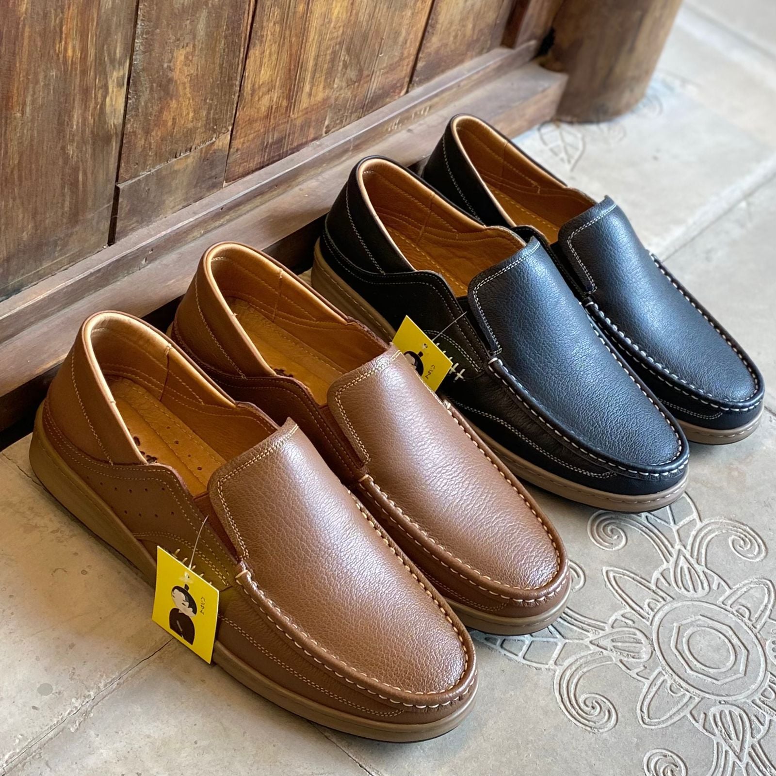  Hansamu Zen - Office Loafers DGD05 Black 