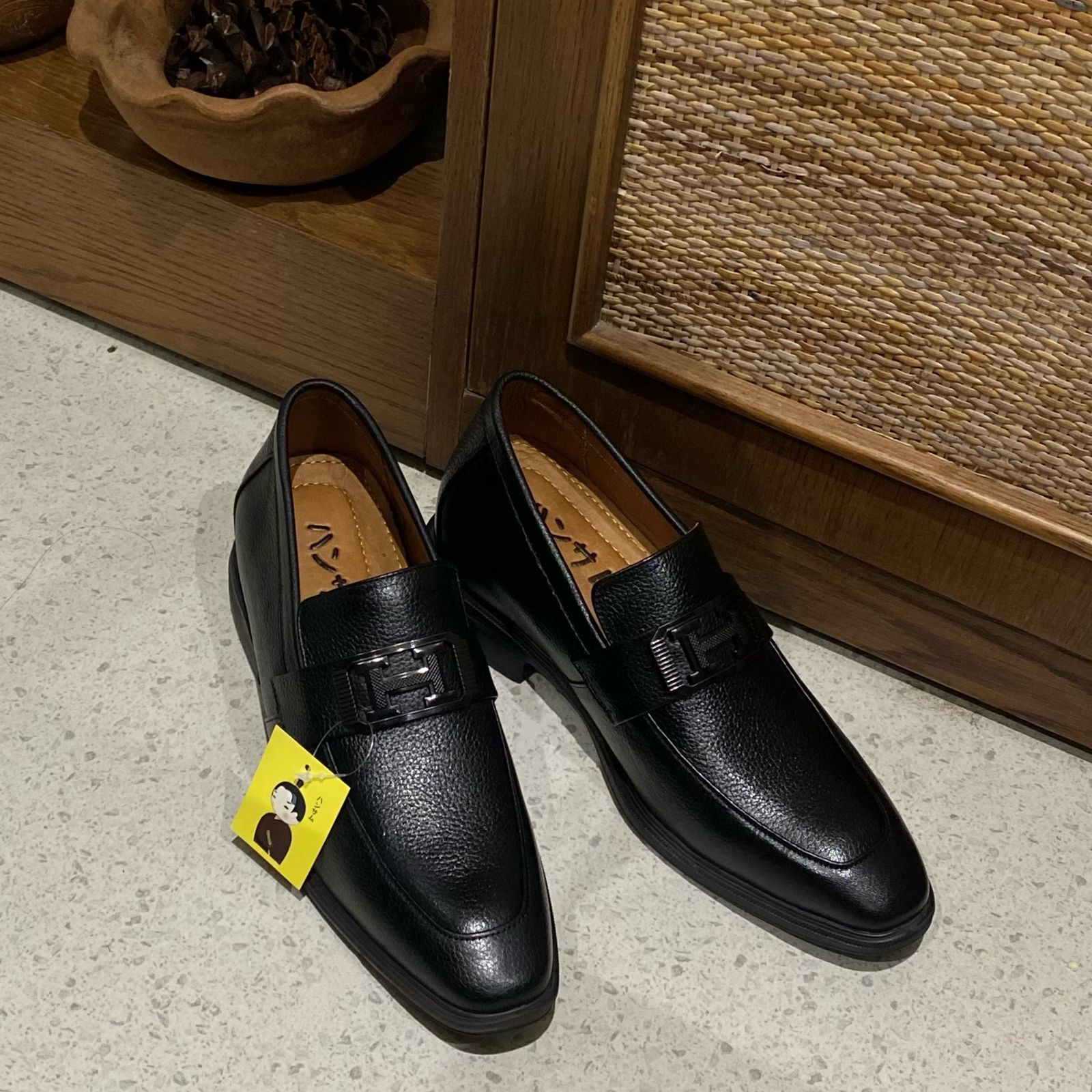  Hansamu Shin - Office Loafers DGD15 Black 