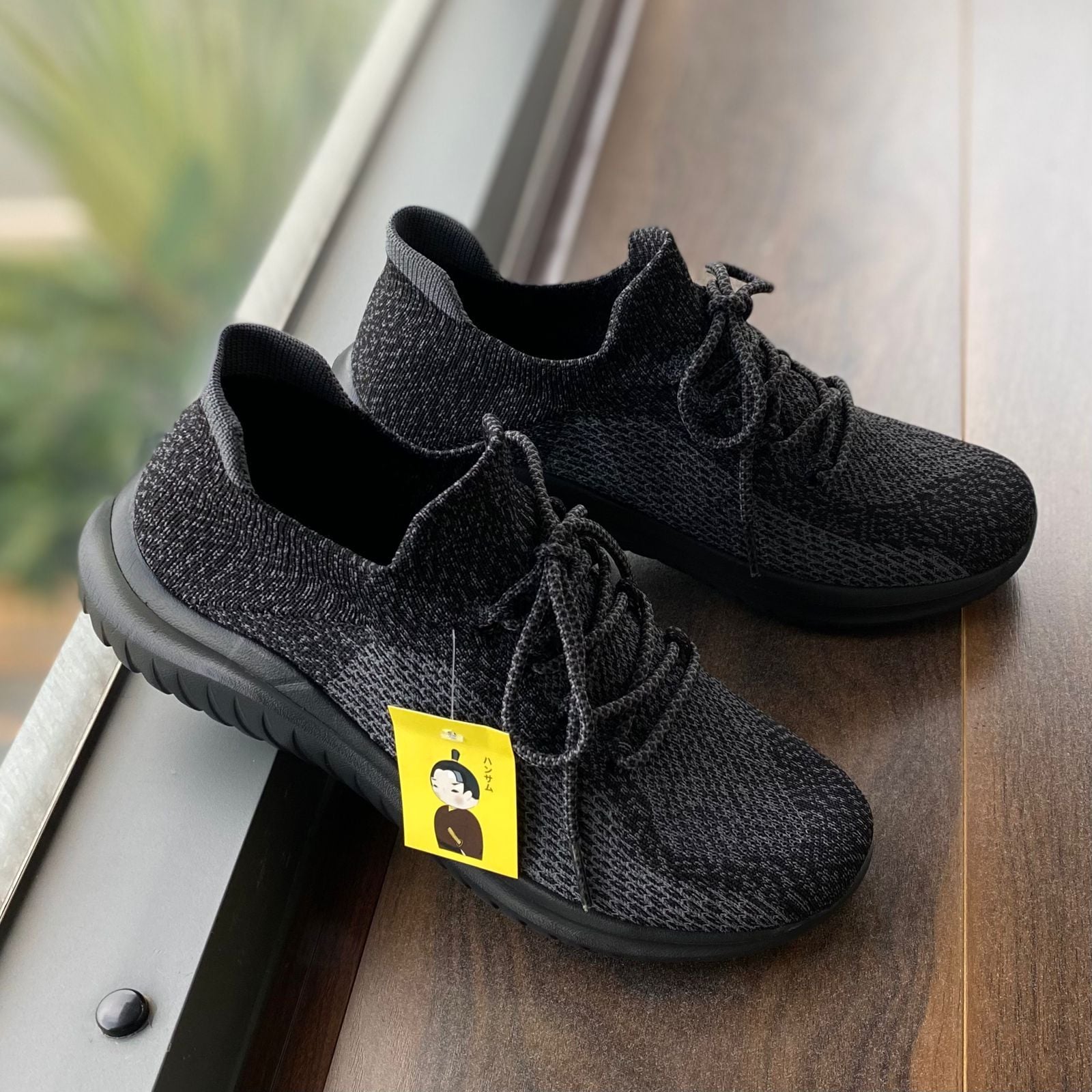  Hansamu Nin - Walk Sneakers BG04 D.Grey 