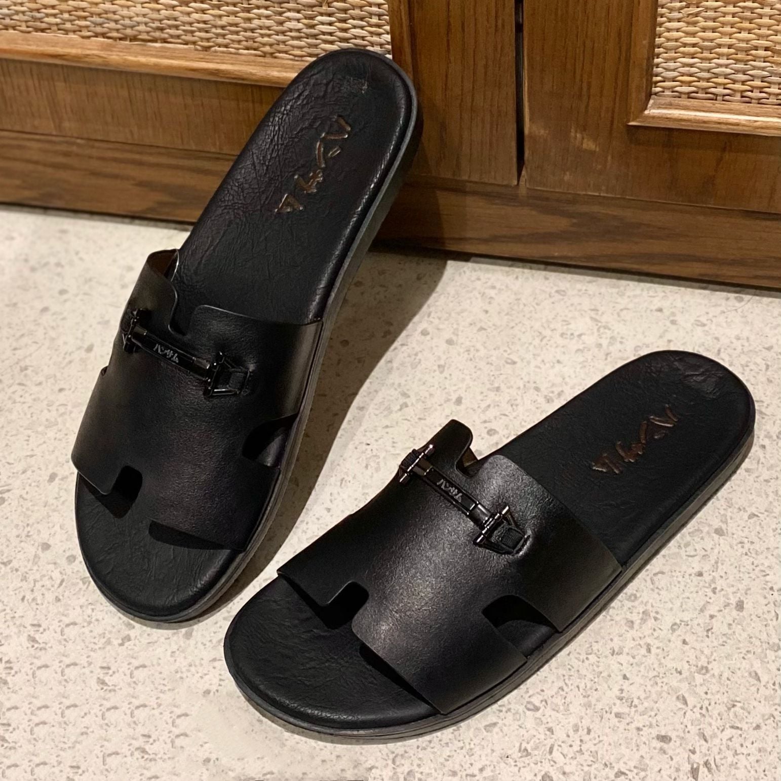  Hansamu Rõnin - Office Slipper DGD19 Black 