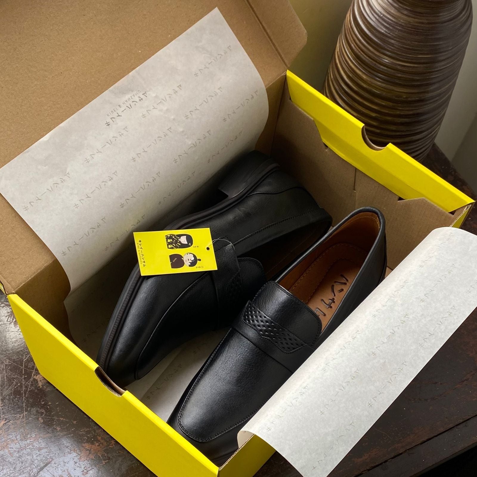  Hansamu Zen - Office Loafers DGD20 Black 