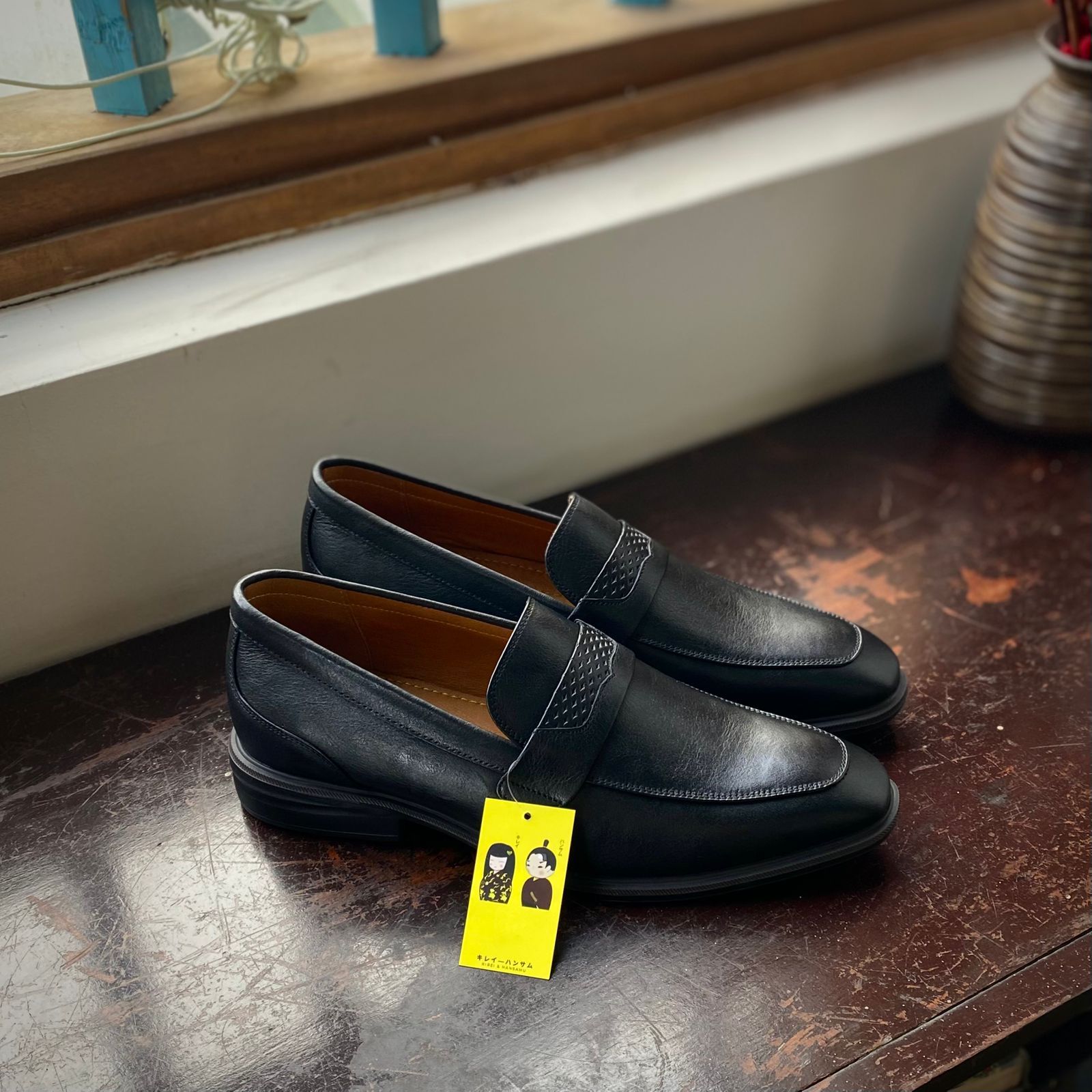  Hansamu Zen - Office Loafers DGD20 Black 