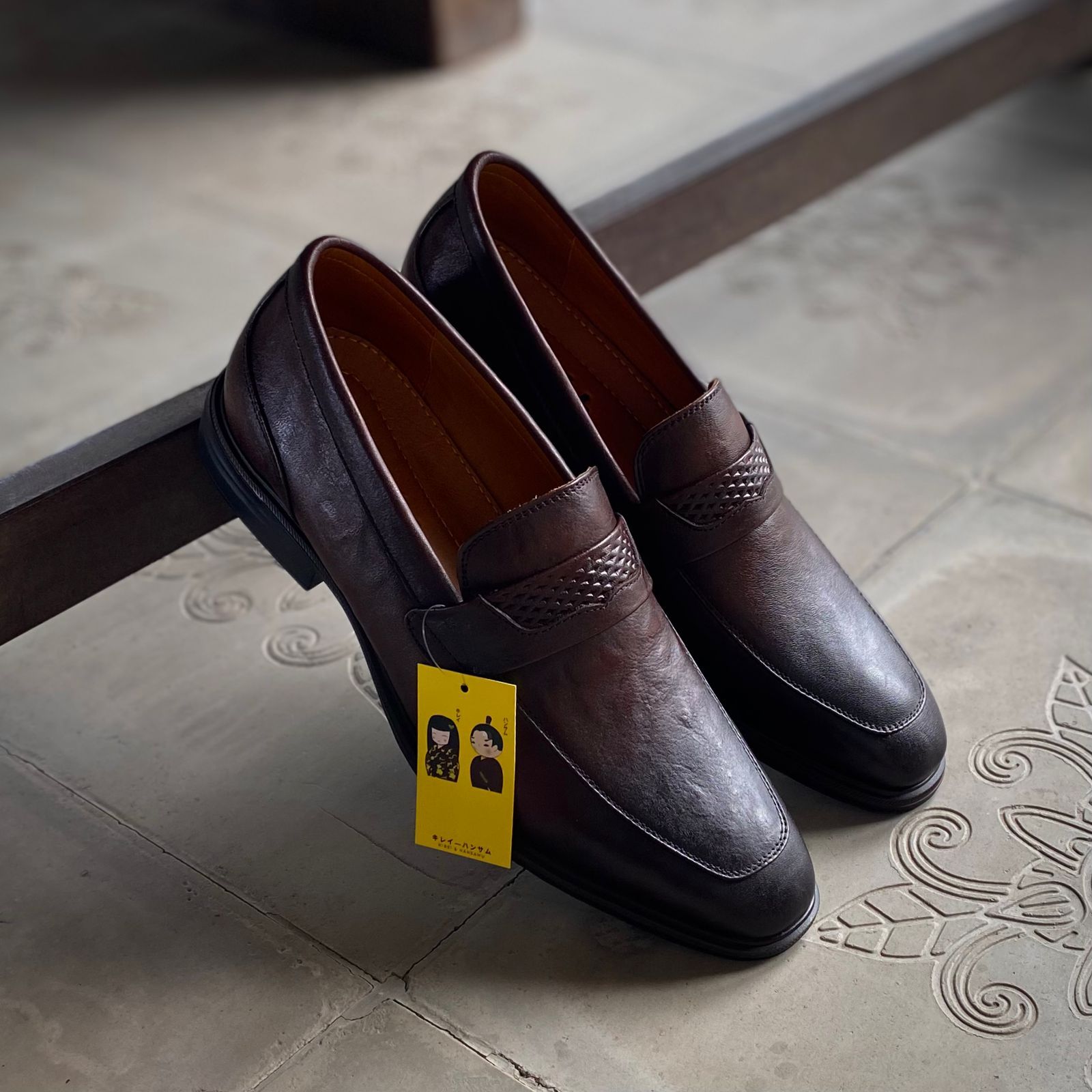  Hansamu Zen - Office Loafers DGD20 Brown 