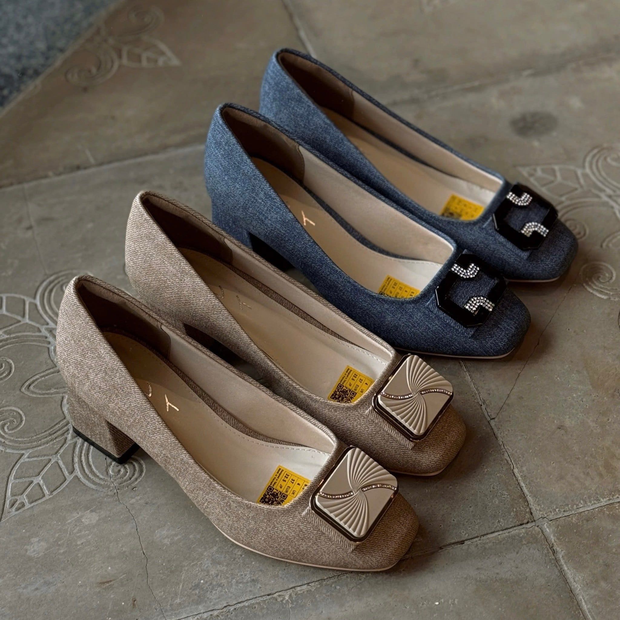  Kirei Kyōyō - Office Block Heel CP1 Jeans 