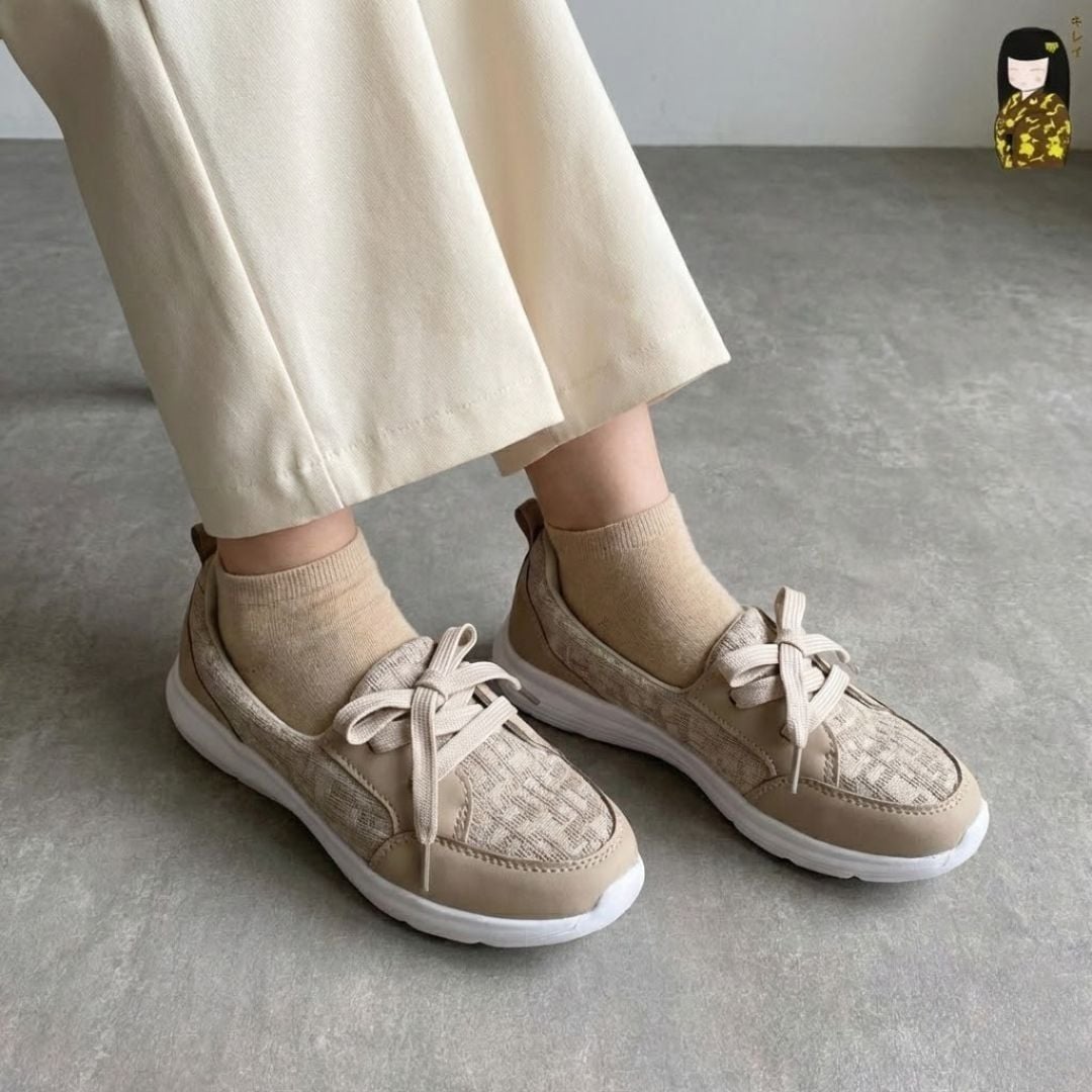  Giày đi bộ nữ Kirei Hime BG07 màu Be 