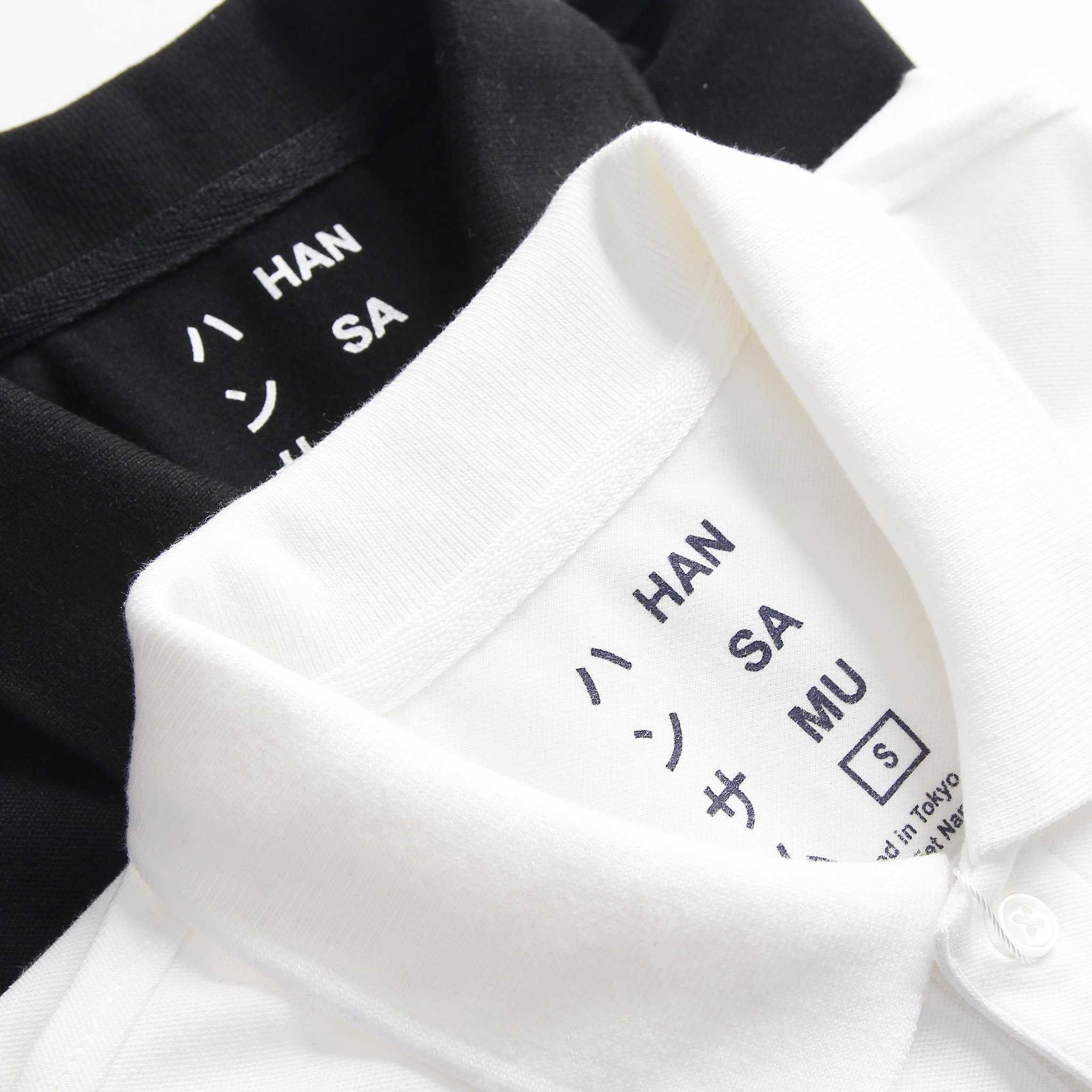  Áo thun tennis Hansamu 2 sọc JNT Đen 