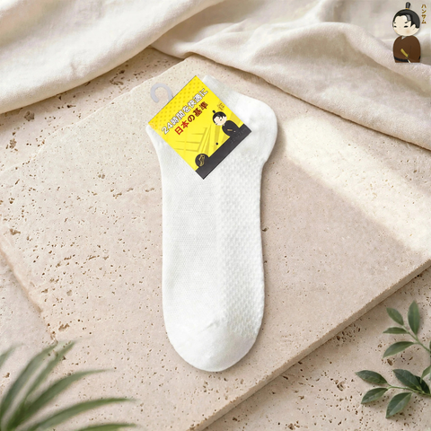 Hansamu Shinobi - Daily Sock BG14 White