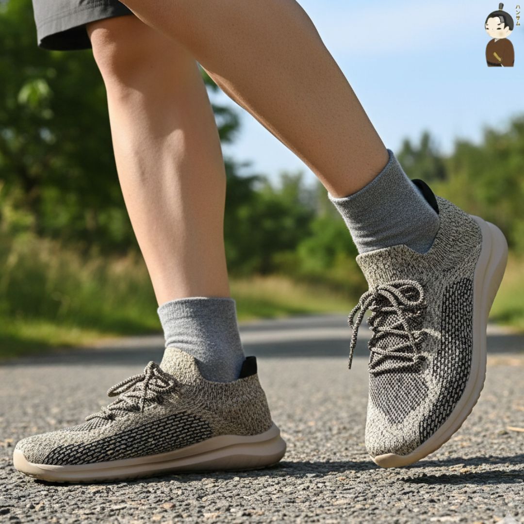  Hansamu Jin - Walk Sneakers BG04 Khaki 