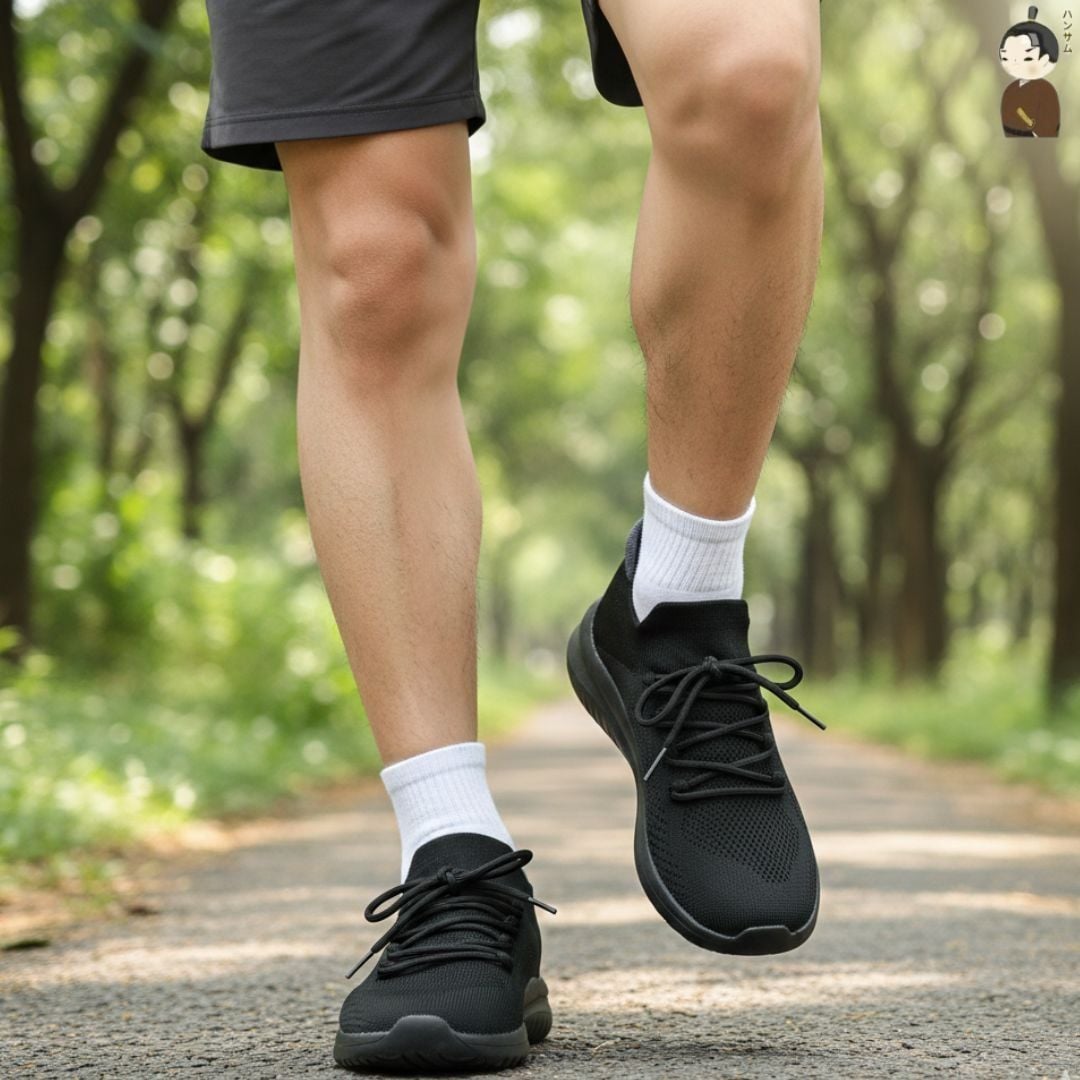  Hansamu Jin - Walk Sneakers BG04 Black 