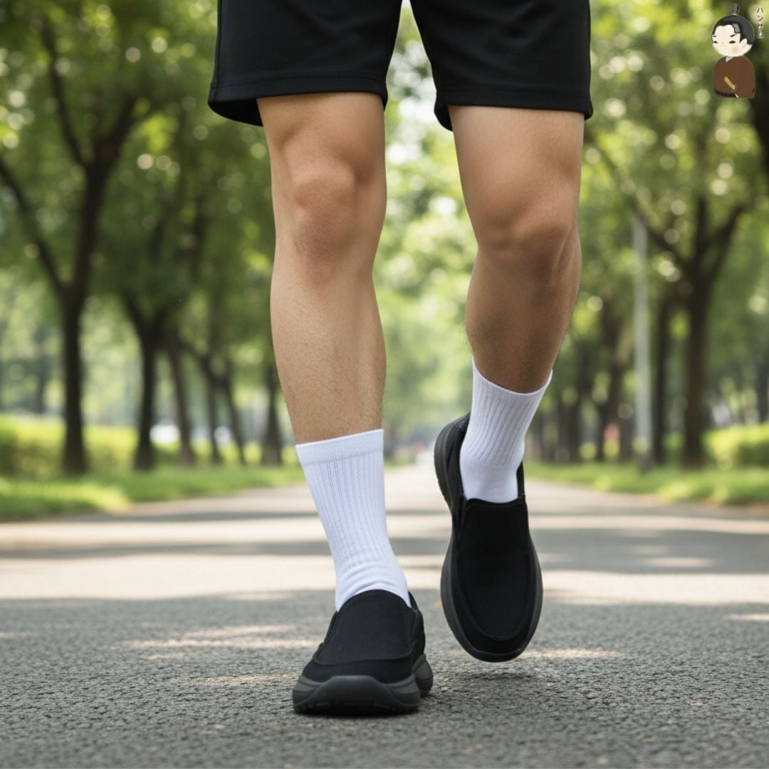 Hansamu Nin - Walk Slip-On BG09 Black 