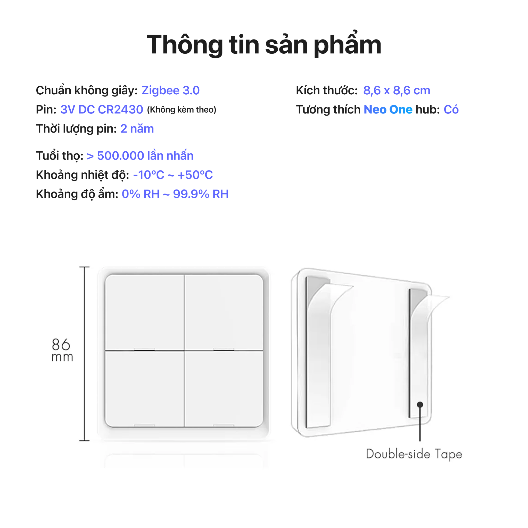  Công Tắc Ngữ Cảnh Thông Minh Thing Edges 