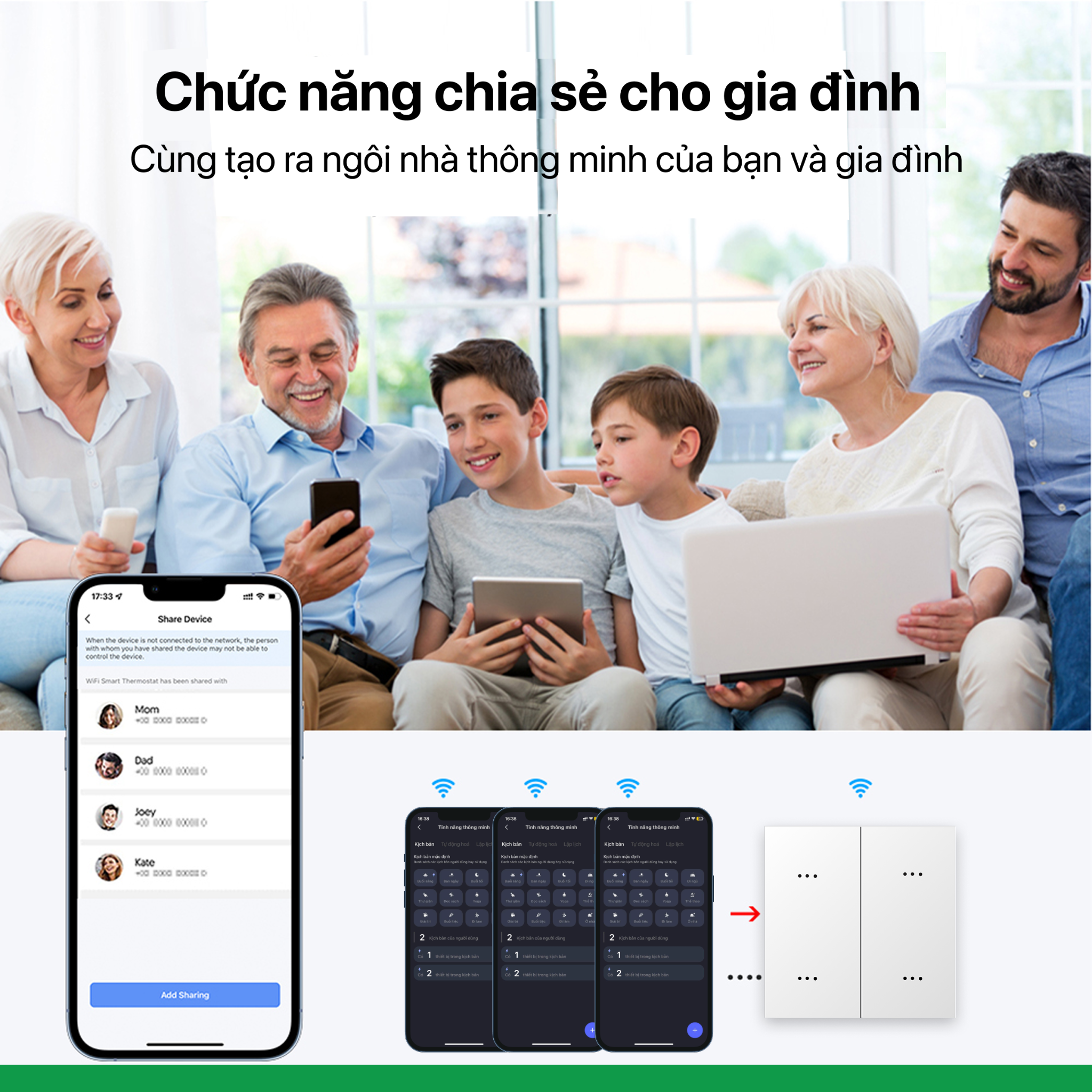  Công tắc cơ thông minh 