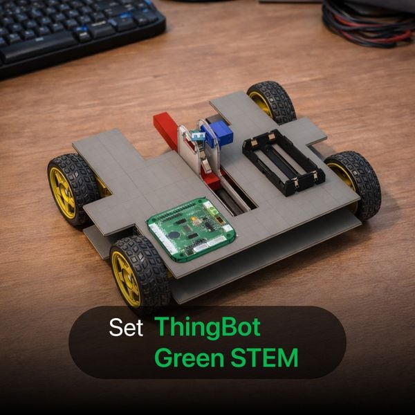  Set xe tự hành ThingBot KIT - Green Stem 