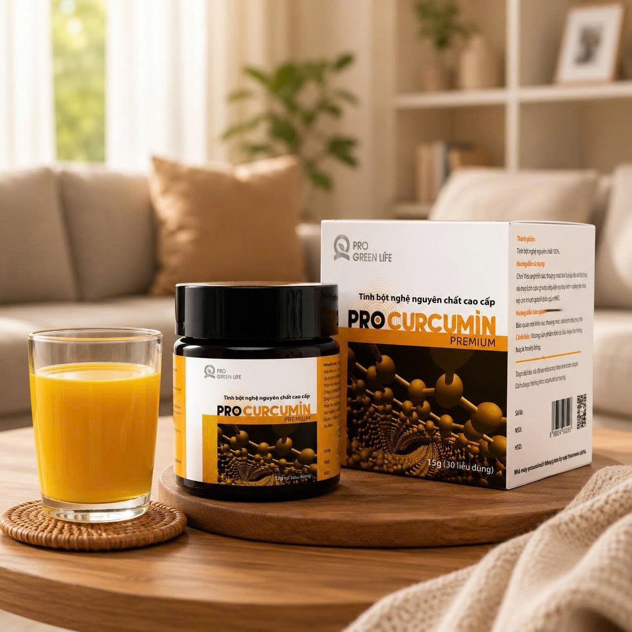  (NEW) Tinh bột nghệ nguyên chất cao cấp Procurcumin 