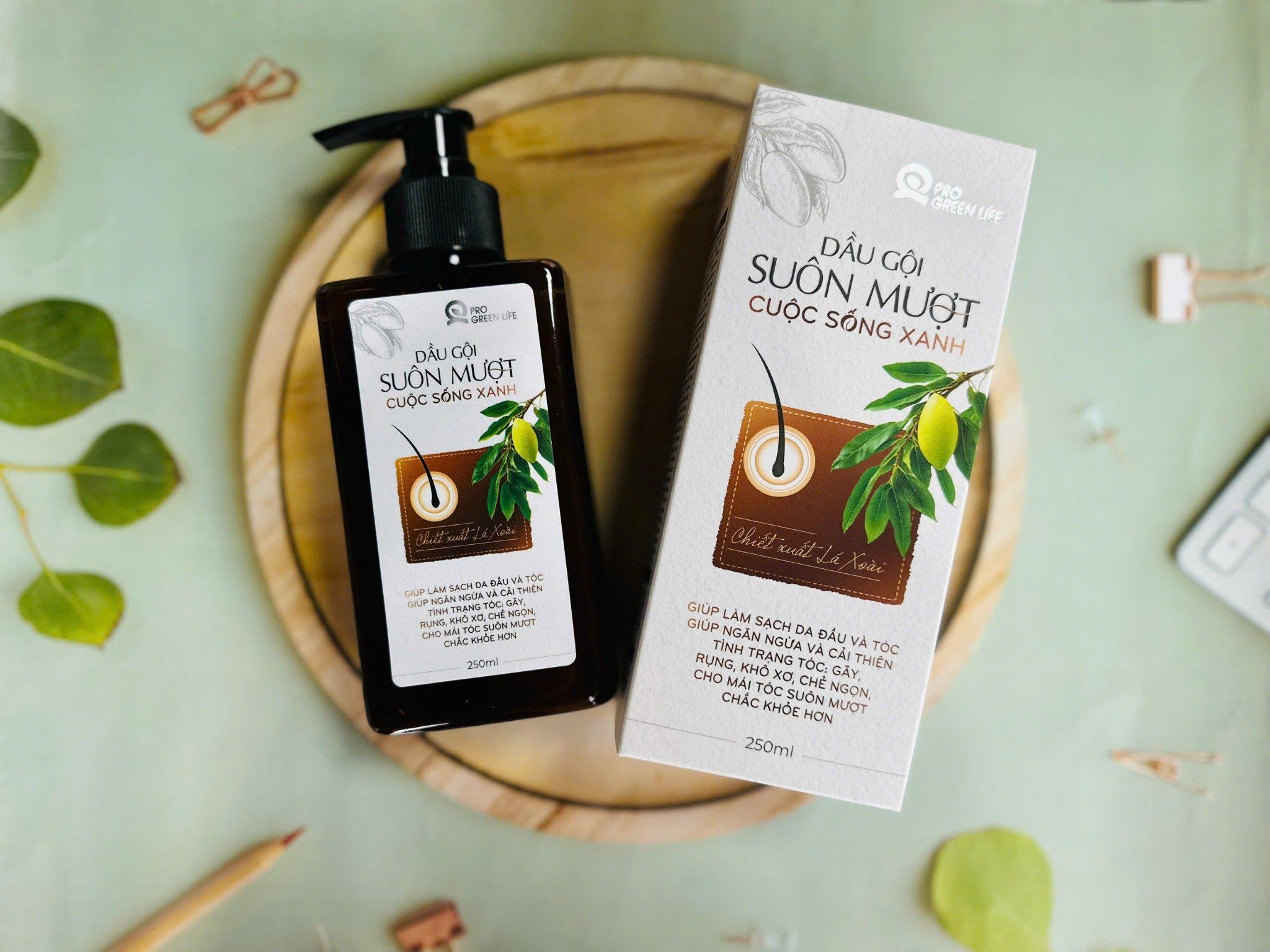  Dầu Gội Suôn Mượt Cuộc Sống Xanh 250ml 