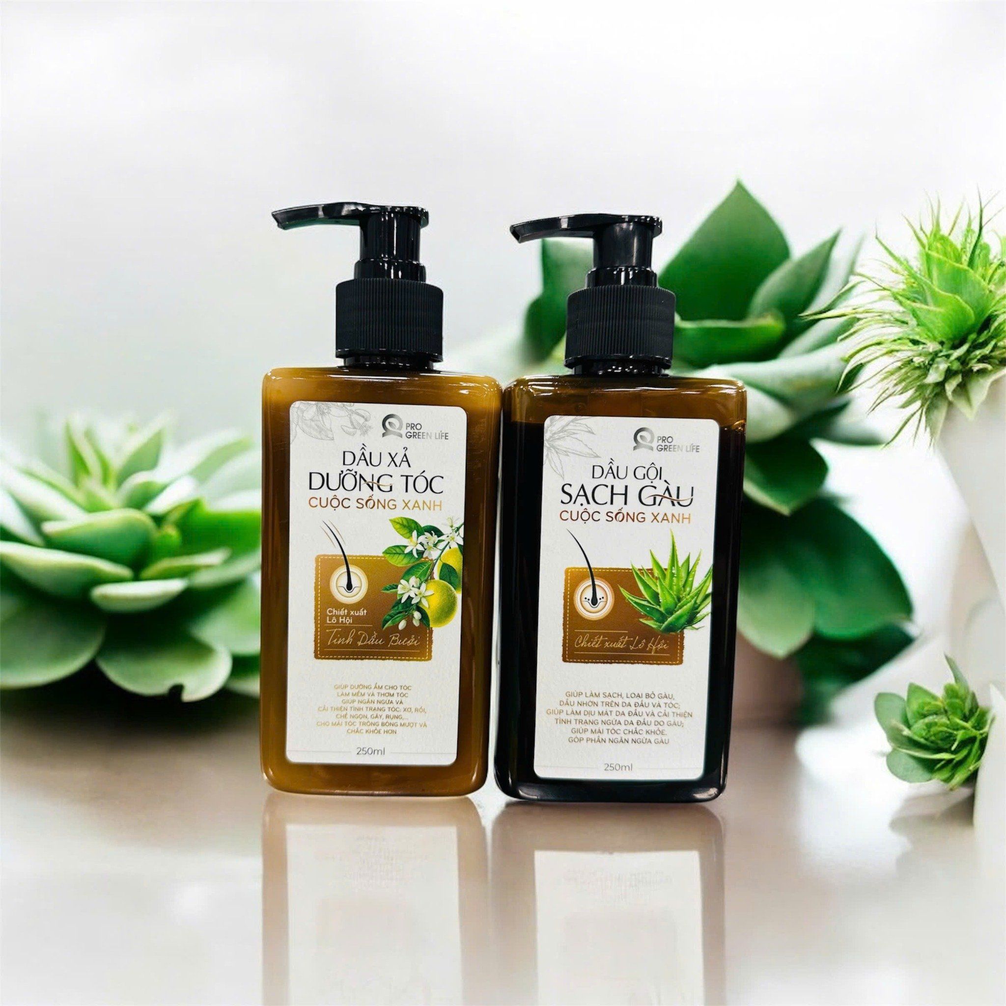  Dầu Xả Dưỡng Tóc Cuộc Sống Xanh 250ml 