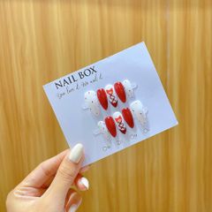 ** Nail box nhiều hình/mắt mèo kèm dũa + keo