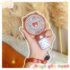 ** Quạt cầm tay gấu nâu KoKo Krunch