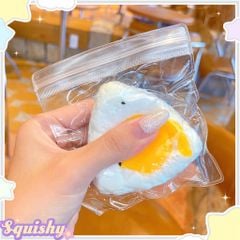 ** Slime trứng chiên hình tam giác