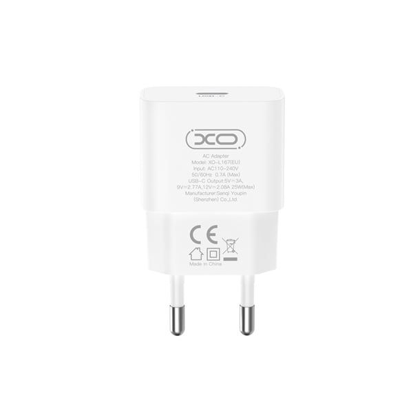 Cóc sạc XO L167 1C 25W