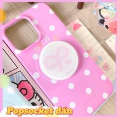 ** Popsocket tròn in mặt thú cute