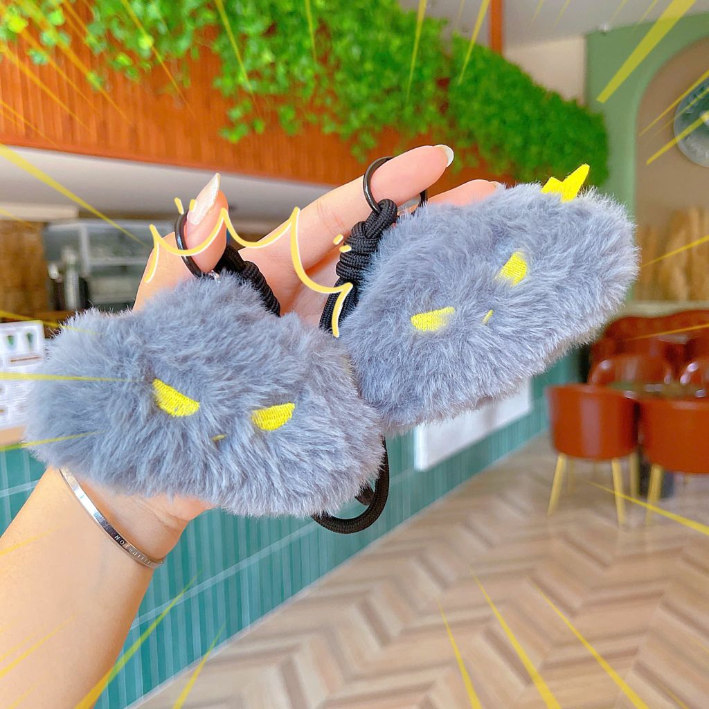 ** Móc khóa bông đám mây sấm sét