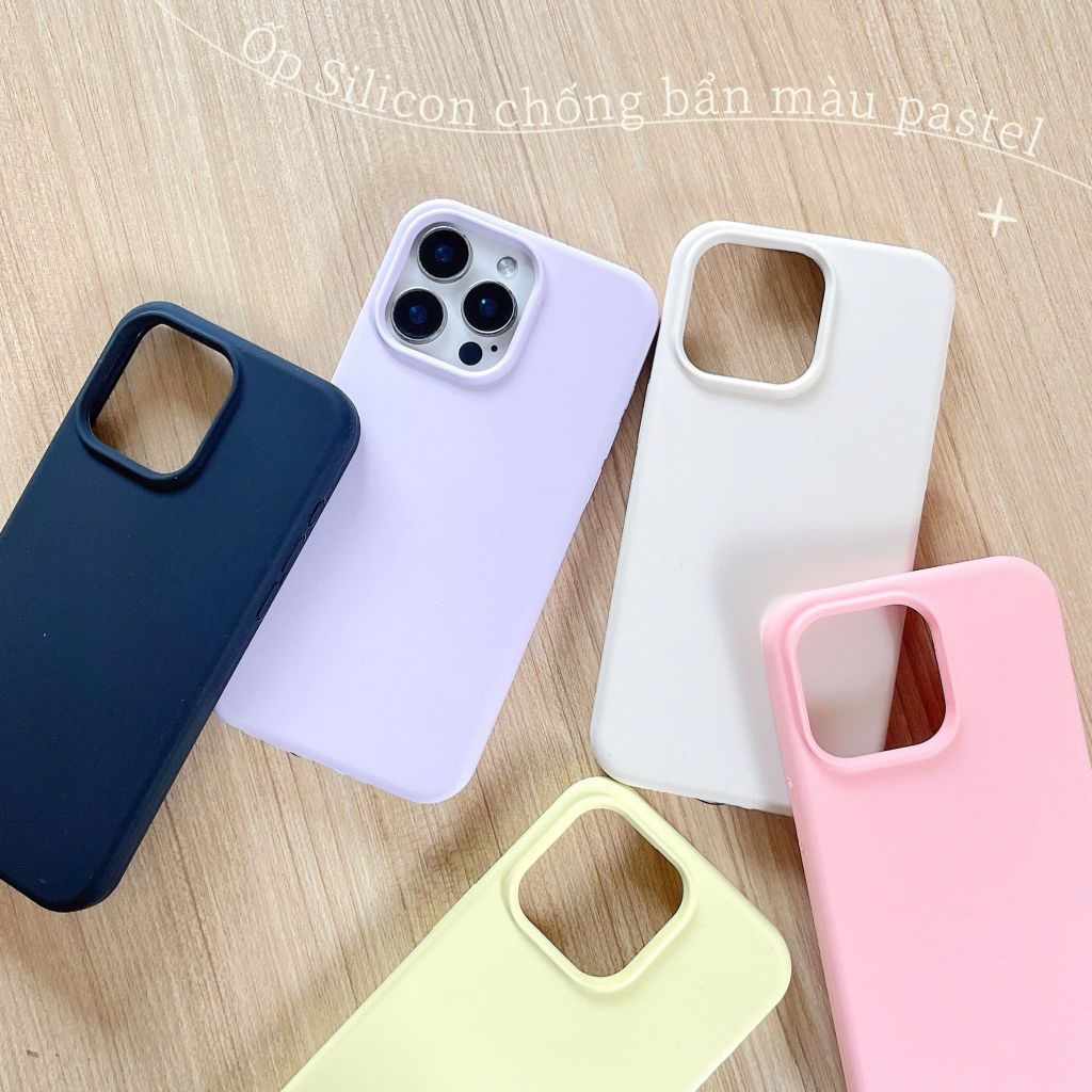 ** Ốp iPhone 15 Plus silicon magsafe chống bẩn trơn