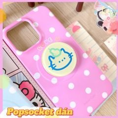 ** Popsocket tròn in mặt thú cute