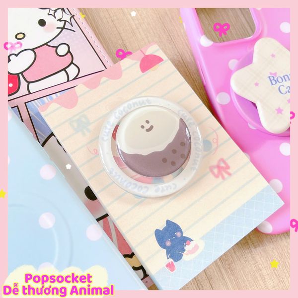 ** Popsocket từ tính trái dừa