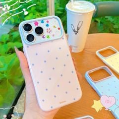 ** Ốp iPhone 17 Pro/18 Pro dẻo phủ bóng chấm bi