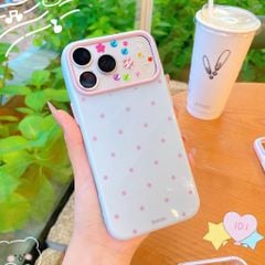 ** Ốp iPhone 17 Pro Max/18 Pro Max dẻo phủ bóng chấm bi